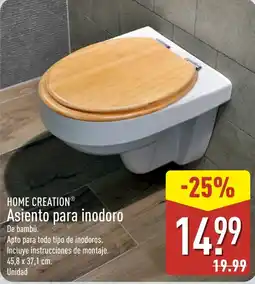 ALDI HOME CREATION Asiento para inodoro oferta