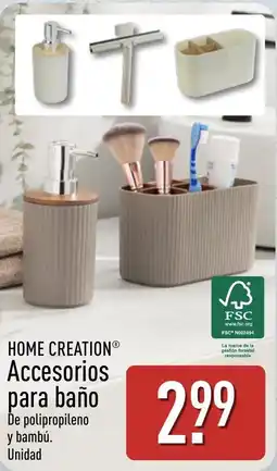 ALDI HOME CREATION Accesorios para baño oferta