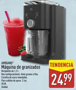 ALDI AMBIANO Máquina de granizados oferta