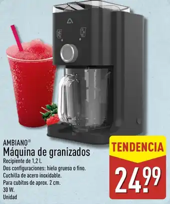 AMBIANO Máquina de granizados