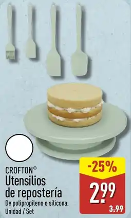 ALDI CROFTON Utensilios de repostería oferta