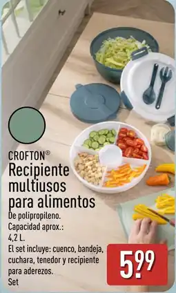 ALDI CROFTON Recipiente multiusos para alimentos oferta