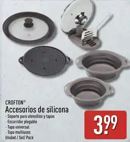 ALDI CROFTON Accesorios de silicona oferta