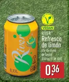 ALDI River - refresco de limon oferta