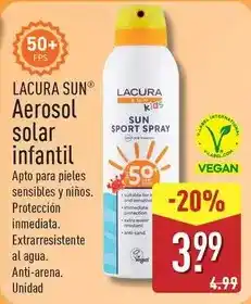 ALDI Lacura sun - aerosol solar infantil oferta