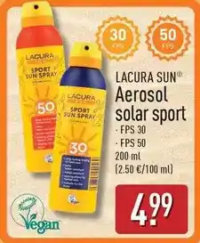 ALDI Lacura sun - aerosol solar sport oferta