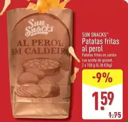 ALDI Sun snacks - patatas fritas al perol oferta