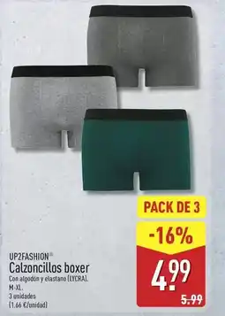 ALDI Up2fashion - calzoncillos boxer oferta