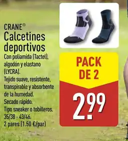 ALDI CRANE Calcetines deportivos oferta