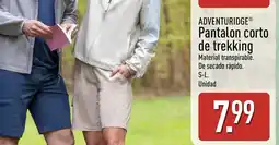 ALDI ADVENTURIDGE Pantalon corto de trekking oferta