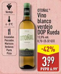 ALDI OTOÑAL Vino blanco verdejo DOP Rueda oferta
