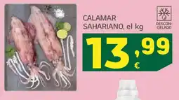 HiperDino Calamar sahariano oferta