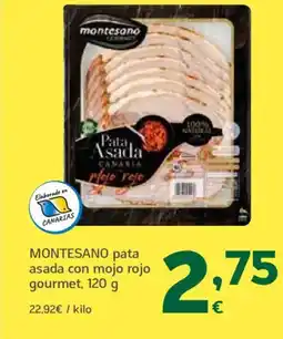 HiperDino MONTESANO pata asada con mojo rojo gourmet oferta