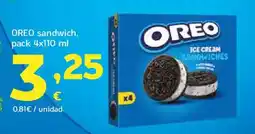 HiperDino OREO sandwich oferta