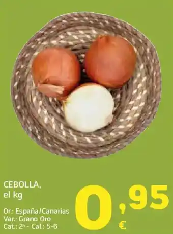 HiperDino Cebolla oferta