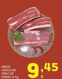HiperDino Añojo costillar tiras de asado oferta