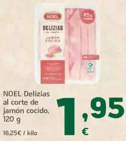 HiperDino NOEL Delizias al corte de jamón cocido oferta