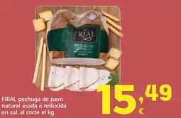 HiperDino FRIAL pechuga de pavo natural asada o reducida en sal oferta