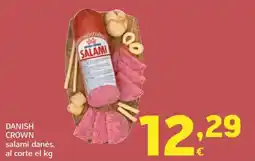HiperDino DANISH CROWN salami danés oferta