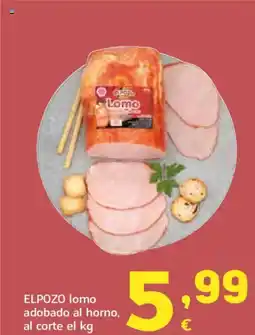 HiperDino ELPOZO lomo adobado al horno oferta