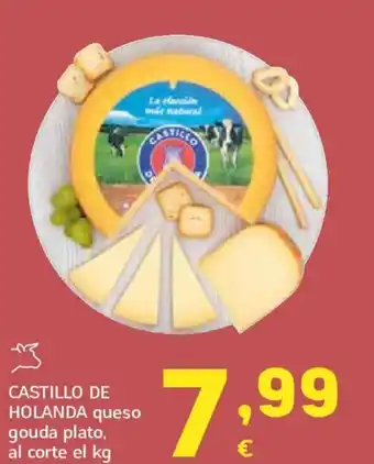 HiperDino CASTILLO DE HOLANDA queso gouda plato oferta