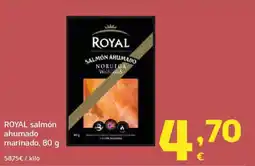 HiperDino ROYAL salmón ahumado marinado oferta