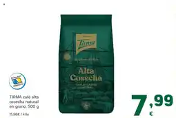 HiperDino TIRMA café alta cosecha natural en grano oferta