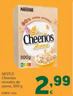 HiperDino NESTLÉ Cheerios cereales de avena oferta