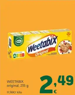 HiperDino WEETABIX original oferta
