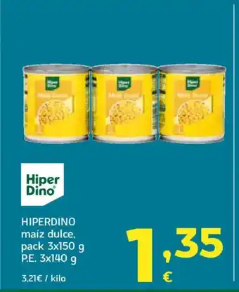 HiperDino HIPERDINO maíz dulce oferta