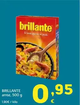 HiperDino BRILLANTE arroz oferta