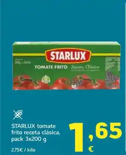 HiperDino STARLUX tomate frito receta clásica, oferta