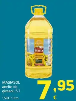 HiperDino MASIASOL aceite de girasol oferta