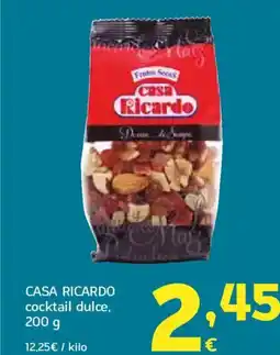 HiperDino CASA RICARDO cocktail dulce oferta