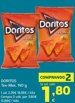 HiperDino DORITOS Tex-Mex oferta