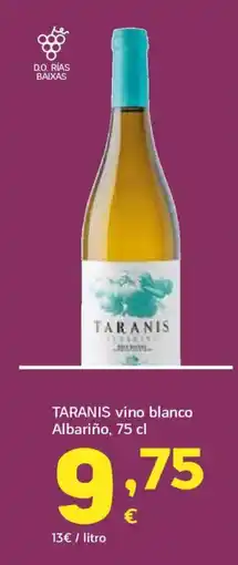 HiperDino TARANIS vino blanco Albariño oferta