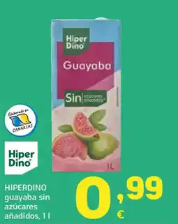 HiperDino HIPERDINO guayaba sin azúcares añadidos oferta