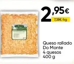 Cash FROIZ Queso rallado Do Monte 4 quesos oferta