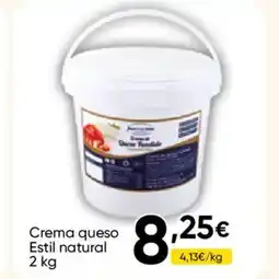 Cash FROIZ ESTIL Crema queso natural oferta