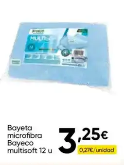 Cash FROIZ BAYECO Bayeta microfibra multisoft 12 u oferta