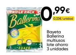 Cash FROIZ BALLERINA Bayeta multiusos lote ahorro 3 unidades oferta