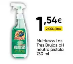 Cash FROIZ LAS TRES BRUJAS Multiusos pH neutro pistola oferta
