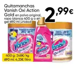 Cash FROIZ VANISH OXI ACTION Quitamanchas oferta