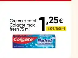 Cash FROIZ COLGATE Crema dental max fresh oferta