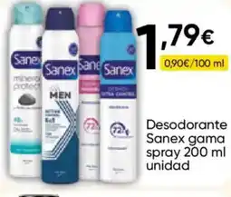 Cash FROIZ SANEX Desodorante gama spray oferta