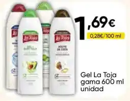 Cash FROIZ LA TOJA Gel gama oferta