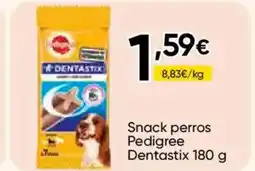 Cash FROIZ PEDIGREE Snack perros Dentastix oferta
