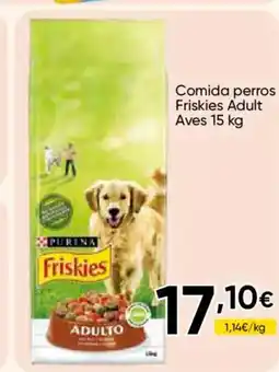 Cash FROIZ FRISKIES Comida perros Adult Aves oferta
