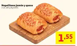 Alcampo Napolitana jamón y queso oferta