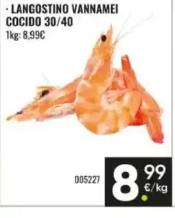 Family Cash Langostino vannamei cocido 30/40 oferta